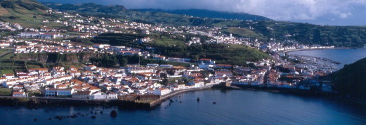 Ilha do Faial nos Açores Portugal 