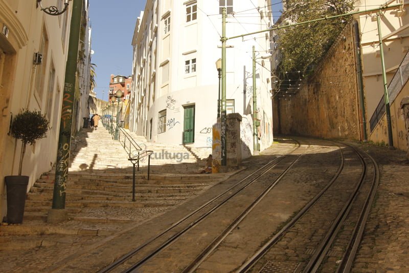 Um trecho do caminho percorrido pelo elevador/ Foto: Priscila Roque/ Cultuga