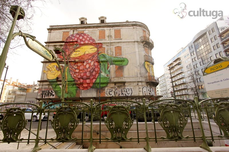Arte de OsGemeos - Foto: Priscila Roque/ Cultuga