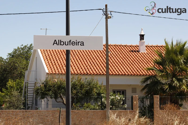 roteiro Albufeira Algarve: estação de trem