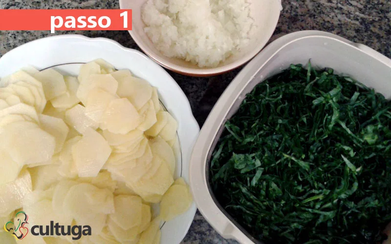 1. Prepare os ingredientes antes de começar