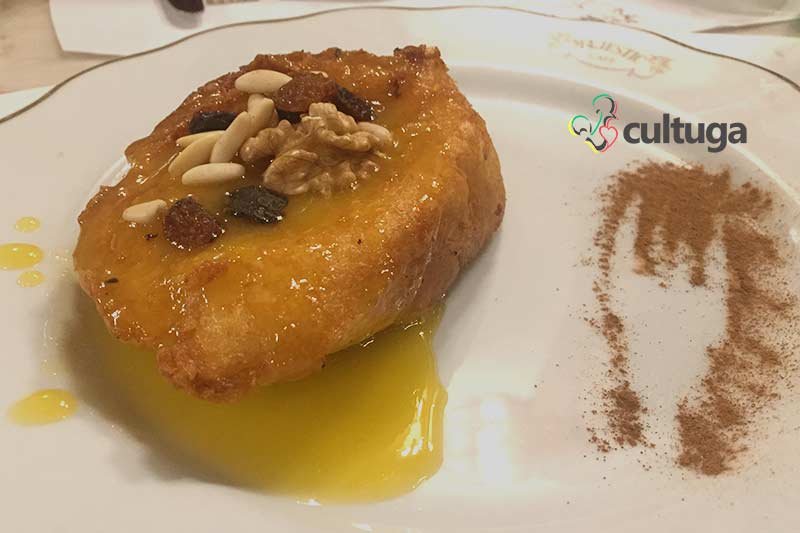 Rabanada do Majestic Café, no Porto