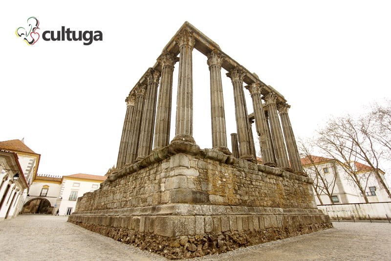 Templo Romano de Évora. Foto: Priscila Roque/ Cultuga