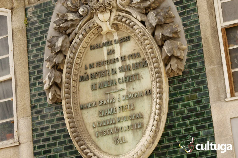 Casa em que nasceu Almeida Garrett no Porto