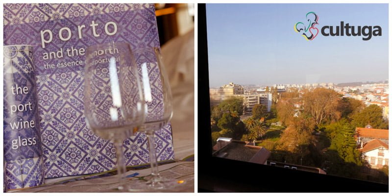 Mimo da Associação de Turismo do Porto e vista incrível do hotel Porto Palácio
