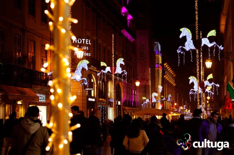 Natal Rua Augusta de Lisboa