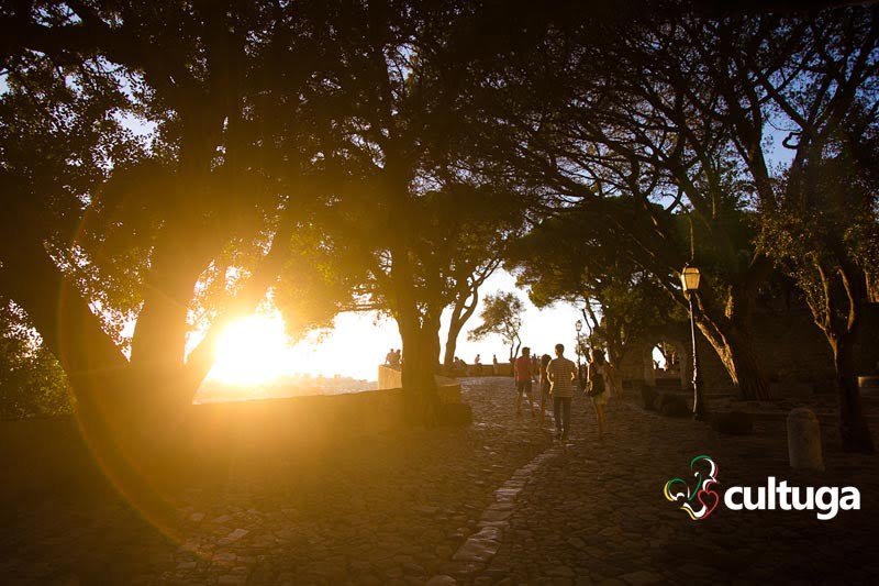 O que ver em Lisboa: pôr-do-sol no Castelo de São Jorge