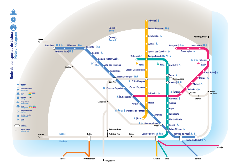 Como ir do Aeroporto ao centro de Lisboa: metro