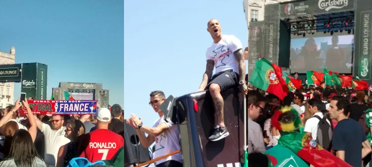 Eurocopa 2016: comemoração do título de Portugal em Lisboa