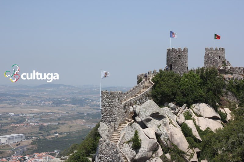 Castelos em Portugal: Castelo dos Mouros - Sintra