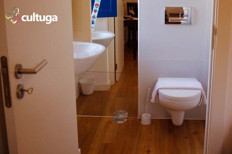 Pensão Destino: hotel em uma estação de trem de Portugal