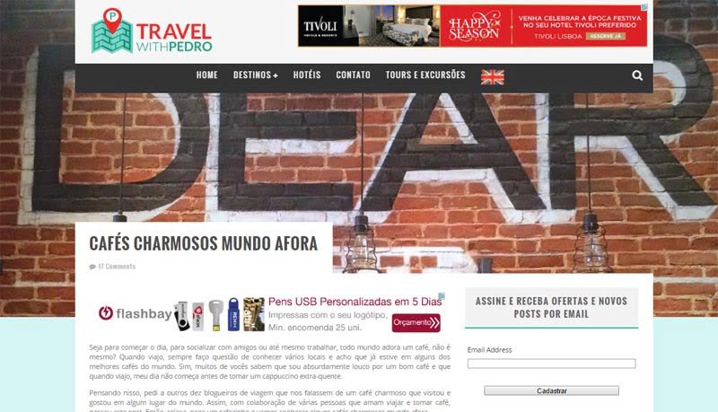 Veja o texto completo no blog Travel With Pedro
