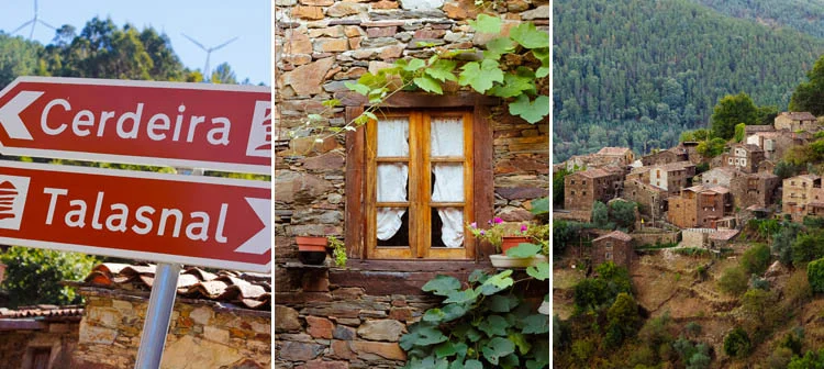 Aldeias pitorescas de xisto em Portugal