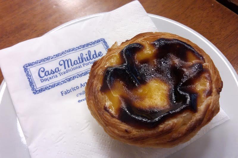 Pastel de nata em São Paulo - Casa Mathilde