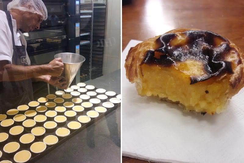 Pastel de nata em São Paulo - Casa Mathilde
