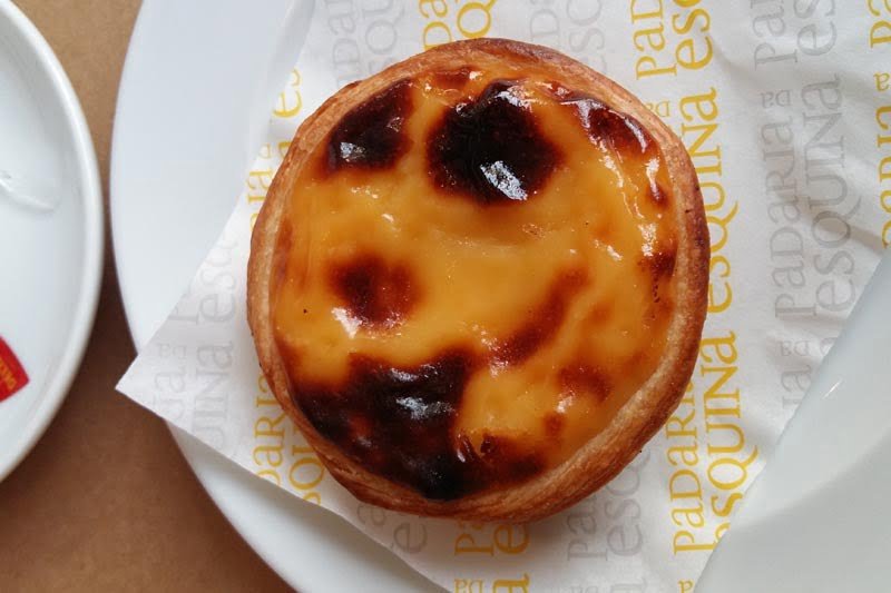 Pastel de nata em São Paulo - Padaria da Esquina