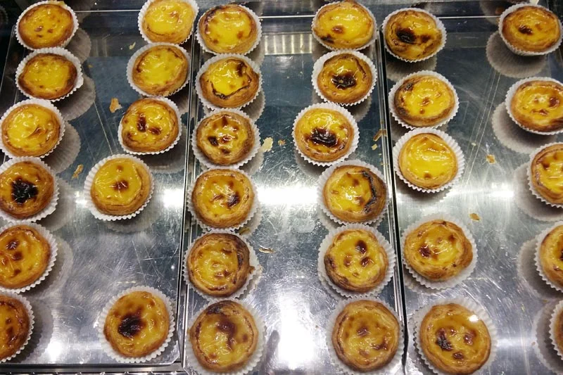 Pastel de nata em São Paulo - Empório Arte Nata