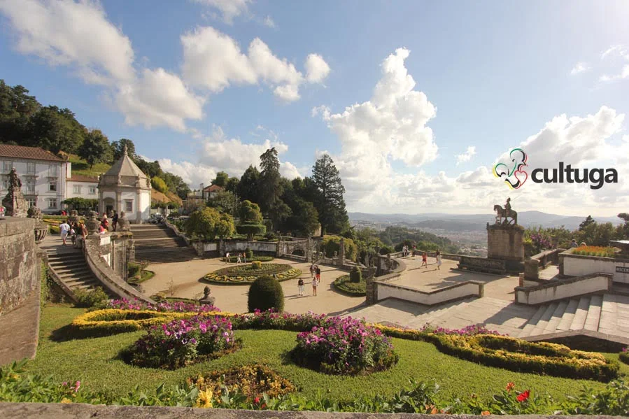 Santuário do Bom Jesus do Monte, em Braga - Portugal