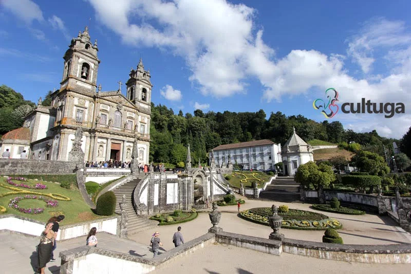 Santuário do Bom Jesus do Monte, em Braga - Portugal
