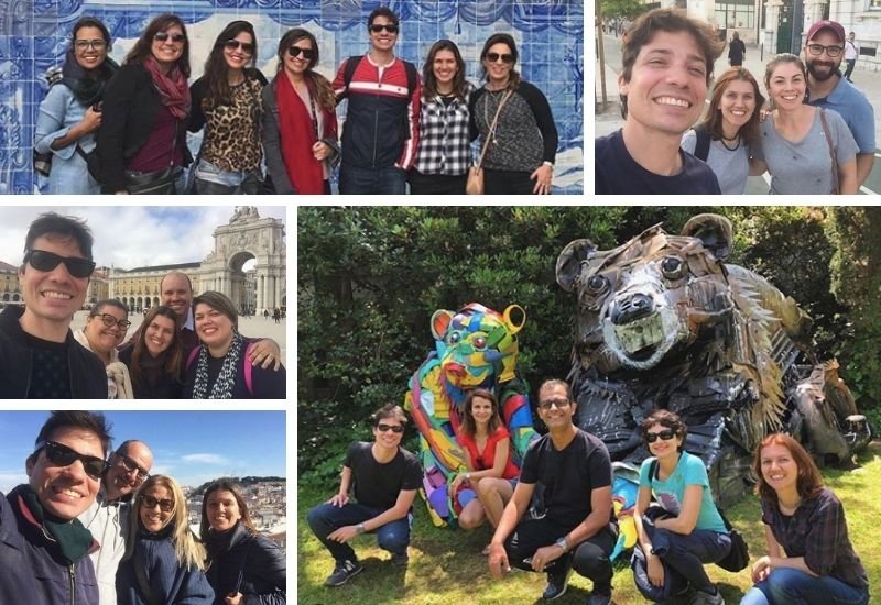 Guia brasileiro em Lisboa