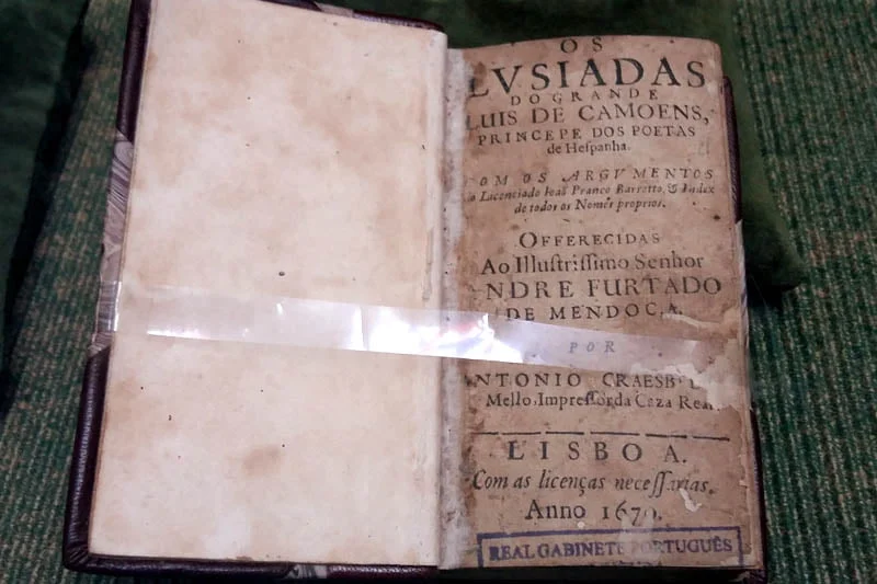Os Lusíadas em Biblioteca no Rio de Janeiro Os Lusíadas em Biblioteca no Rio de Janeiro
