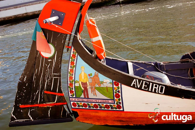Roteiro em Aveiro Portugal: passeio de barco moliceiro Roteiro em Aveiro Portugal: passeio de barco moliceiro