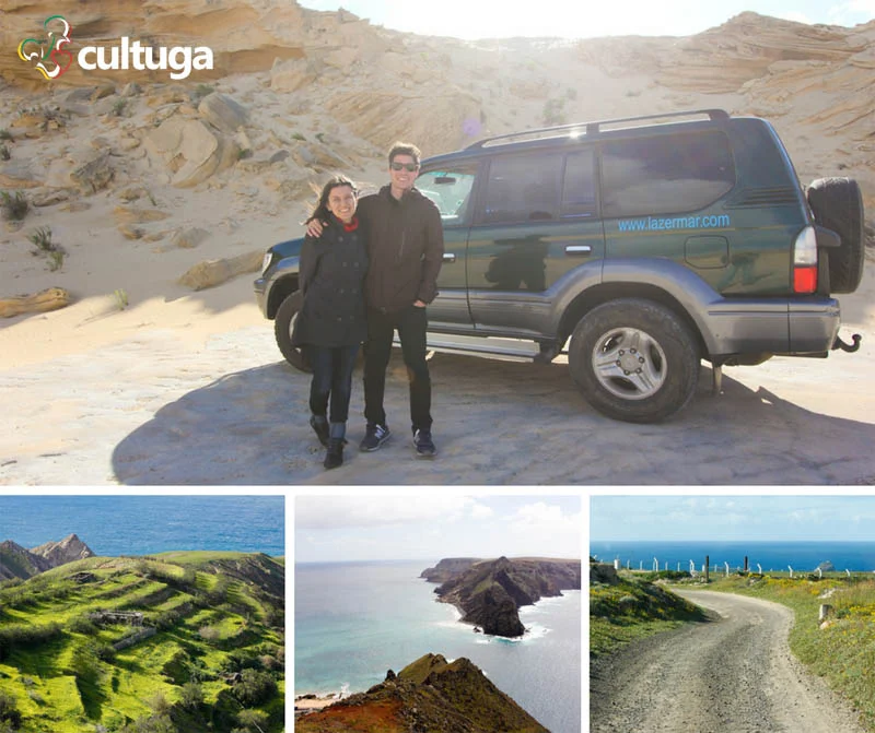 Ilha do Porto Santo no arquipélago da Madeira - Portugal