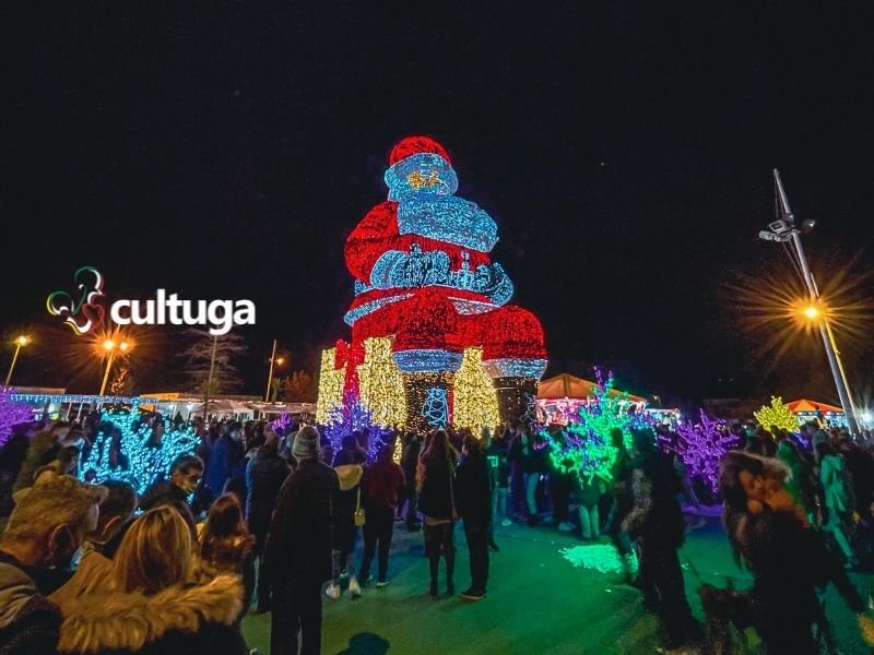 Pai Natal Gigante Águeda Portugal