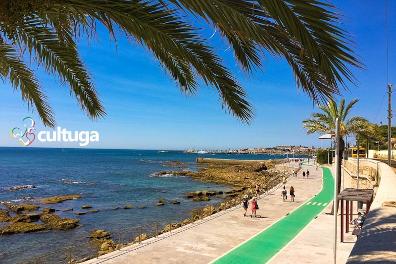 Roteiro em Cascais: paredão do Monte Estoril