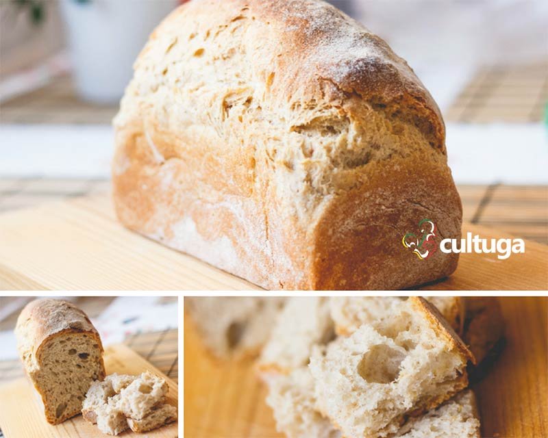 Pão português tradicional: pão de Mafra