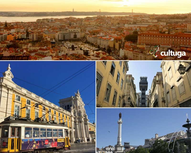 Centro histórico de Lisboa - Baixa