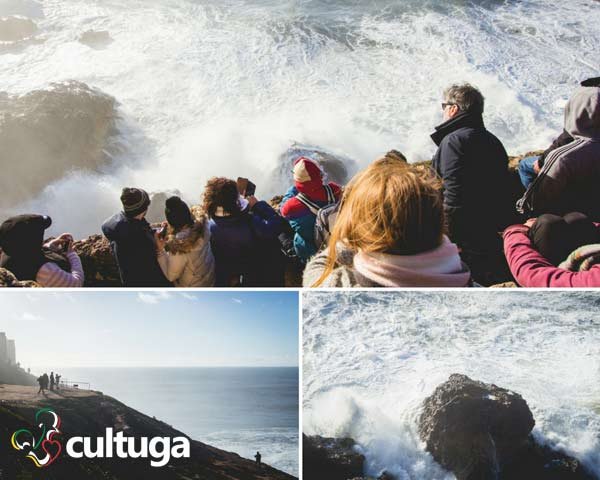 ondas gigantes nazaré portugal