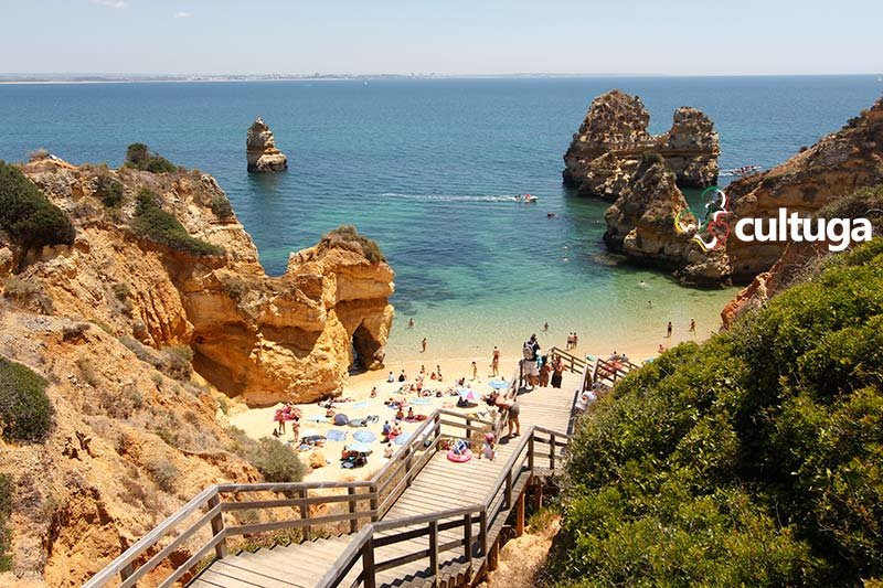 Roteiro em Lagos: Praia do Camilo, no Algarve, Portugal