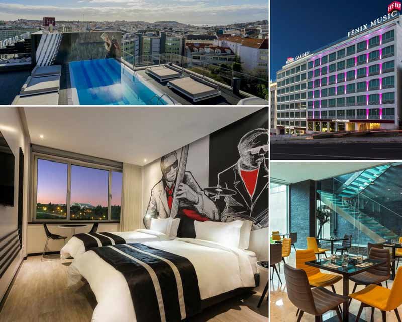 onde ficar em Lisboa: Hotel HF Fenix Music onde ficar em Lisboa: Hotel HF Fenix Music