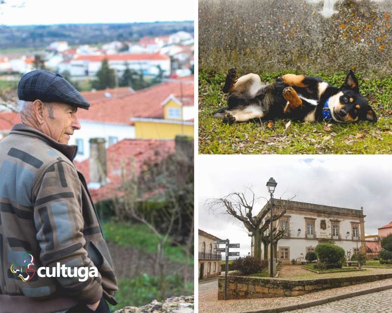 Aldeia de Almeida em Portugal