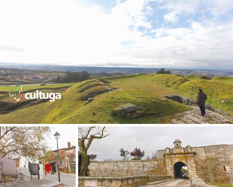 Aldeia de Almeida em Portugal