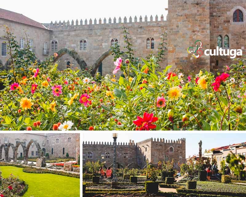 Jardim de Santa Barbara em Braga, Portugal