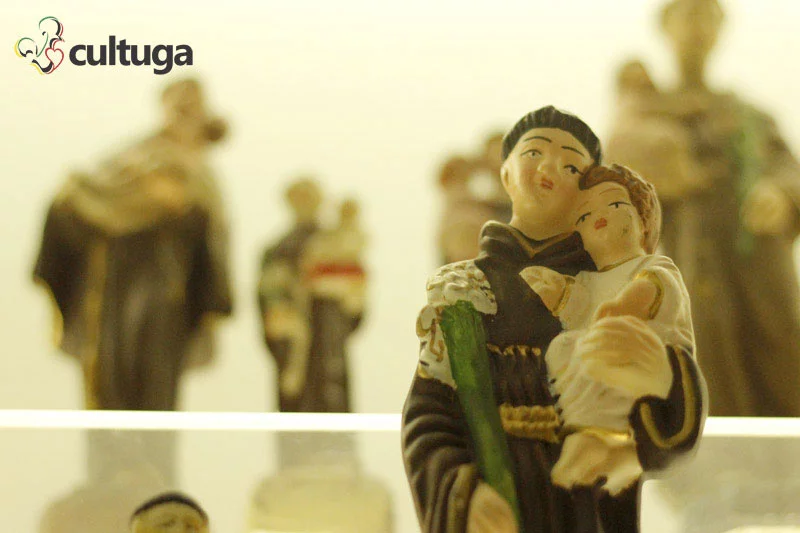 Imagem de Santo António no Museu de Lisboa Portugal