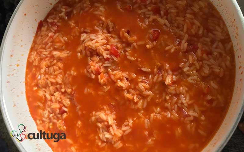 Arroz de Tomate a portuguesa Arroz de Tomate a portuguesa
