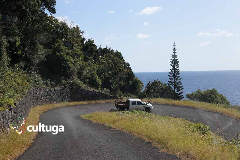 Estrada para a Fajã dos Vimes