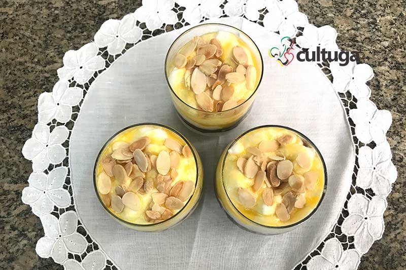 Natas do Céu - sobremesa portuguesa