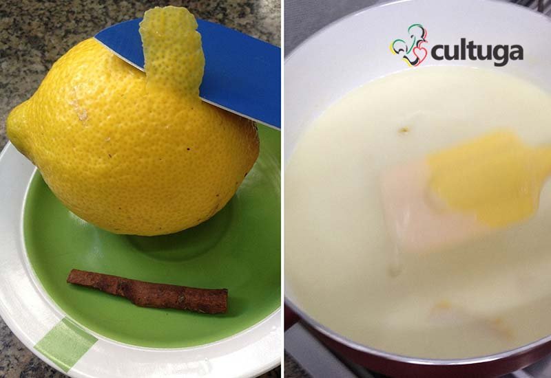 Leite Creme sobremesa portuguesa