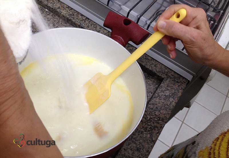 Leite Creme sobremesa portuguesa