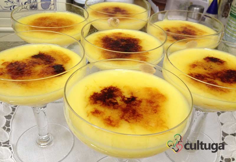 Leite Creme sobremesa portuguesa