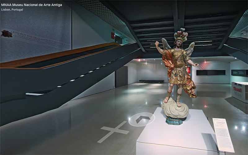 Tour virtual em Portugal: museu em Lisboa
