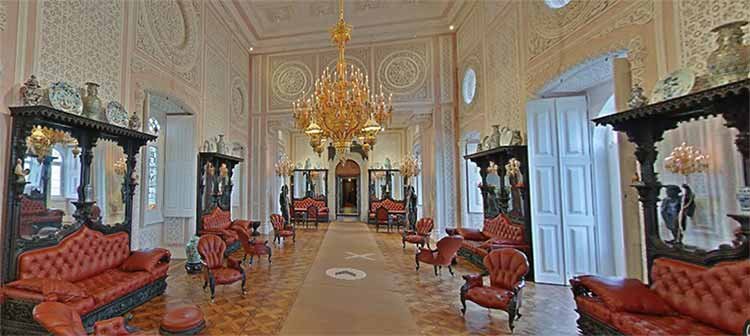 Experimente: tour virtual pelos palácios de Portugal! palacios em portugal tour virtual