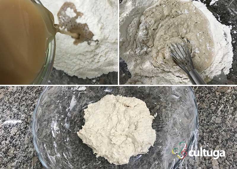 Receita de pão português Receita de pão português
