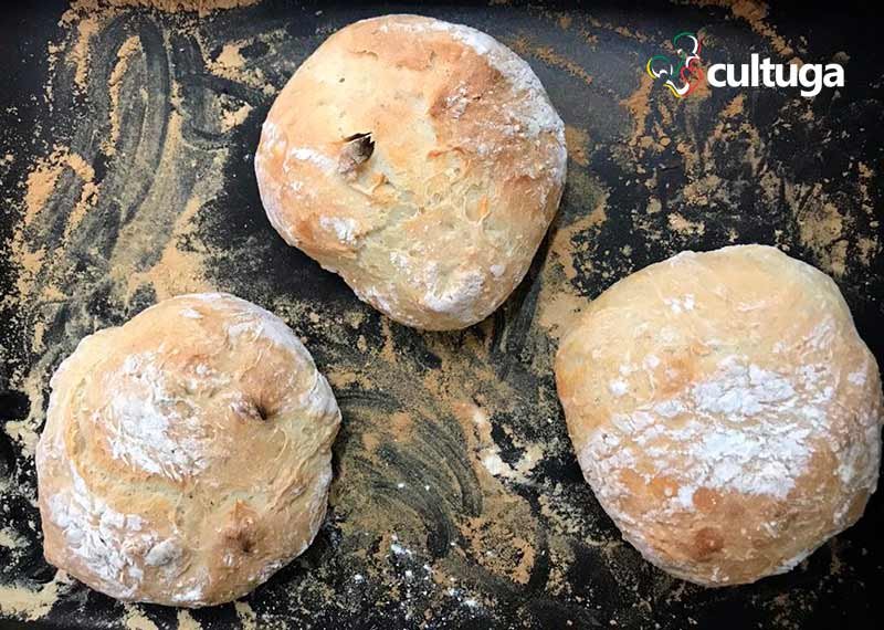 Receita de pão português Receita de pão português