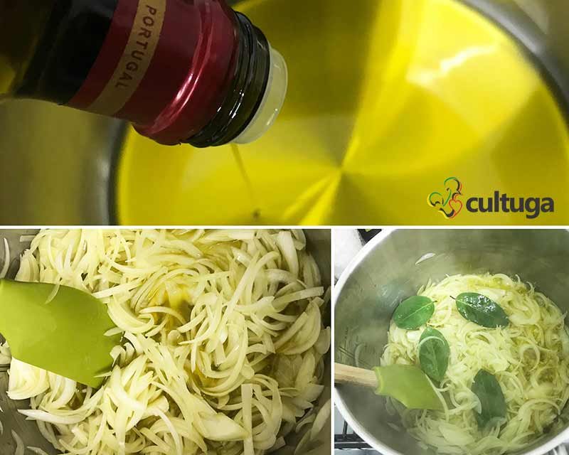 Receita Bacalhau à Gomes de Sá