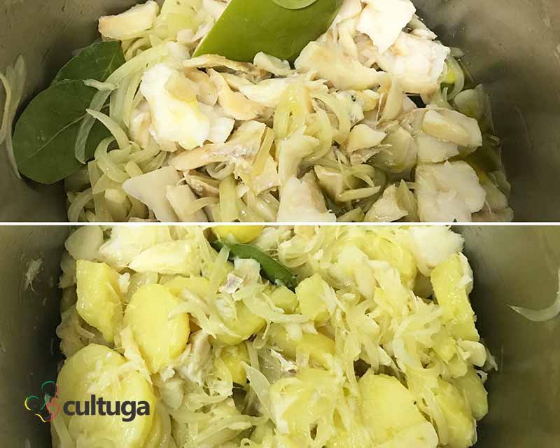 Bacalhau à Gomes de Sá Receita portuguesa